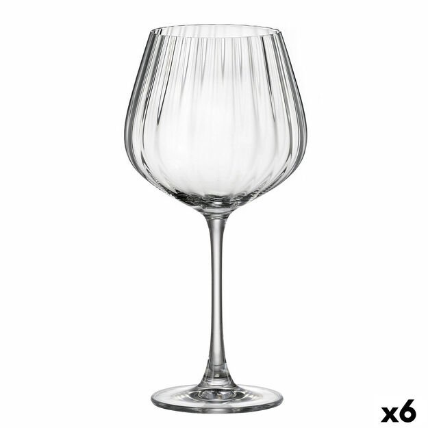 Kokteilio taurė Bohemia Crystal Optic Skaidrus stiklas 640 ml (6 vnt.)