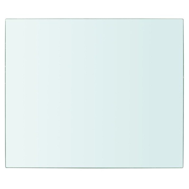 Lentynos plokštė, skaidrus stiklas, 30x25 cm