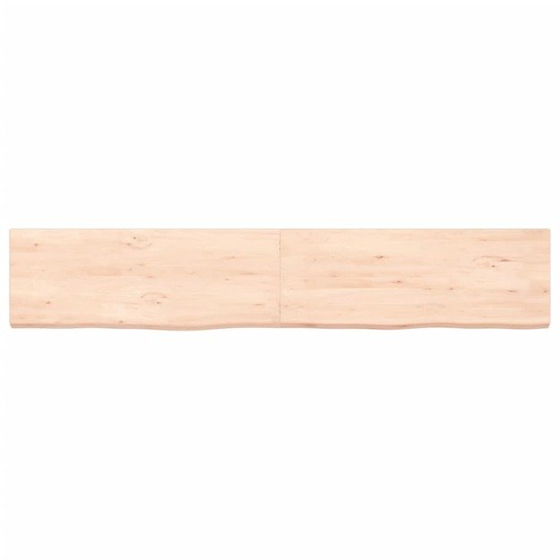 Vonios kambario stalviršis, 160x30x(2–4) cm, medienos masyvas