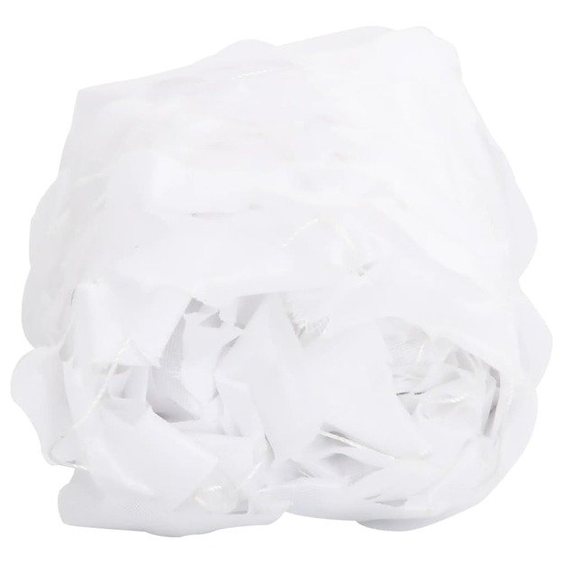 Kamufliažinis tinklas su krepšiu, baltos spalvos, 844x429cm