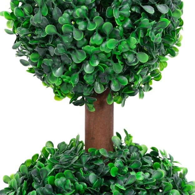 Dirbtinis buksmedis vazone, žalias, 60cm, rutulio formos