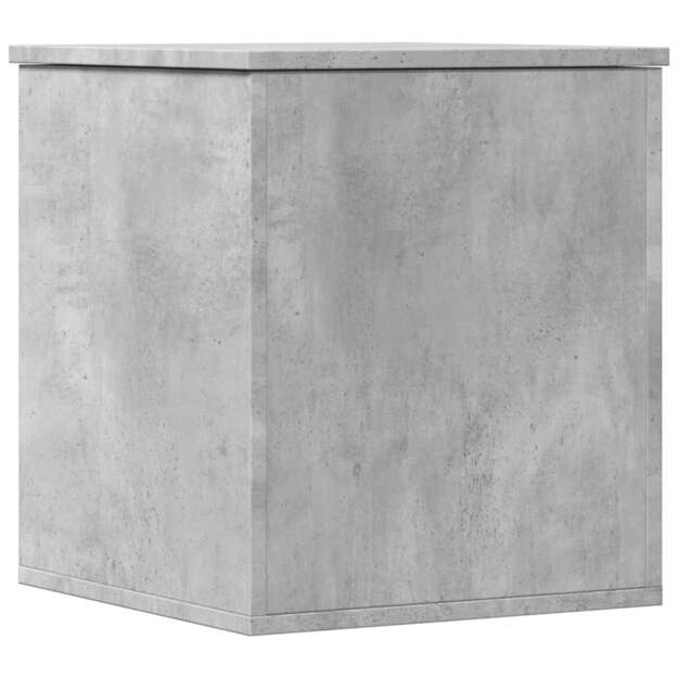 Daiktadėžė, betono pilka, 40x42x46cm, apdirbta mediena
