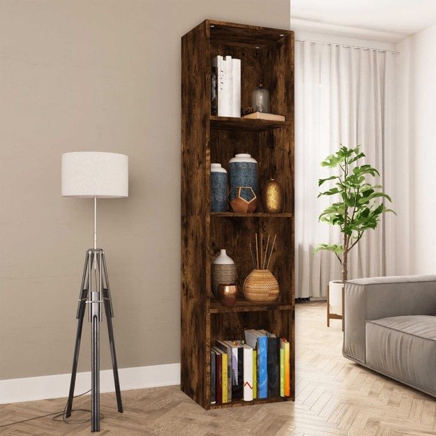 Knygų/televizoriaus spintelė, ąžuolo, 36x30x143cm, mediena