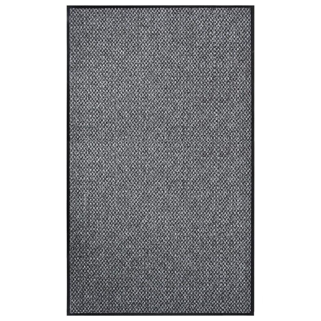 Durų kilimėlis, pilkos spalvos, 90x150cm