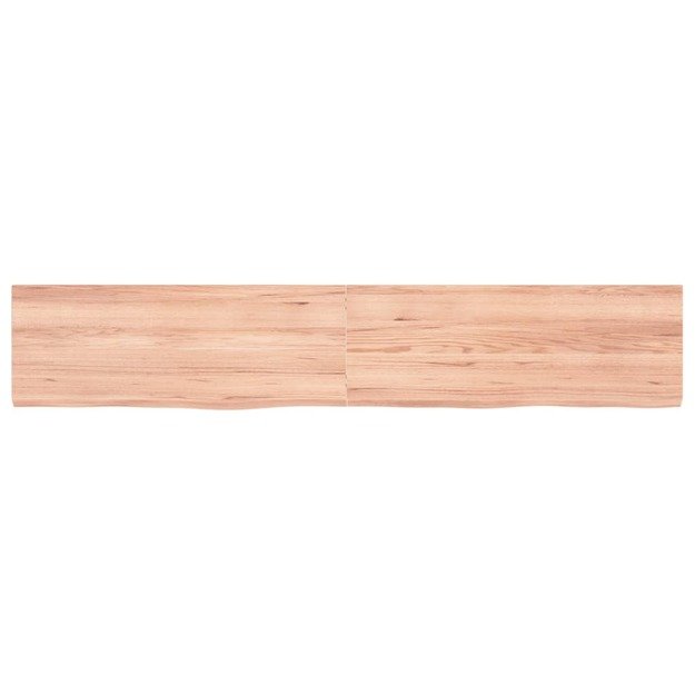 Vonios stalviršis, šviesiai rudas, 160x30x(2–6)cm, mediena