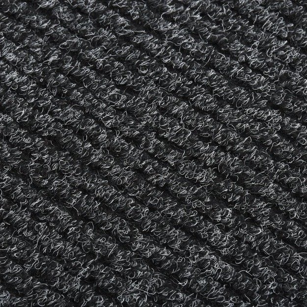 Purvą sugeriantis kilimas-takelis, antracito spalvos, 100x100cm