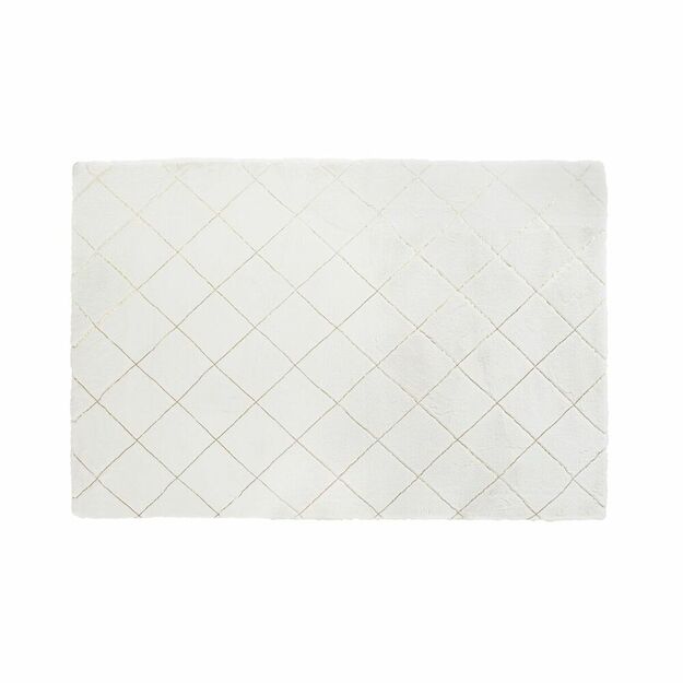 Kilimas DKD Home Decor Balta Šiuolaikiškas (120 x 180 x 2,2 cm)