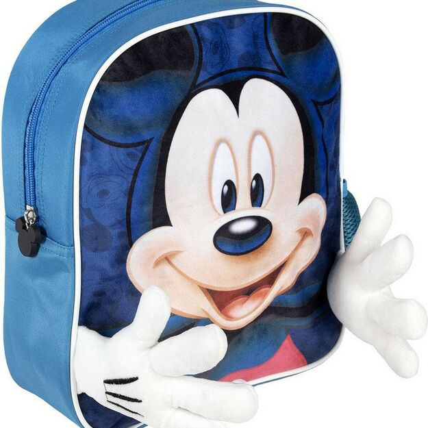 Mokyklinis krepšys Mickey Mouse Mėlyna (25 x 31 x 1 cm)