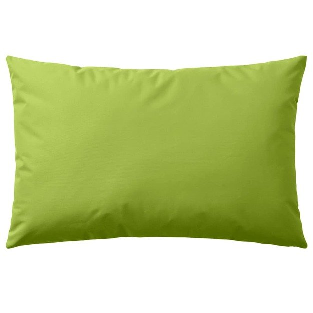 Lauko pagalvės, 2 vnt., obuolio žalios spalvos, 60x40 cm