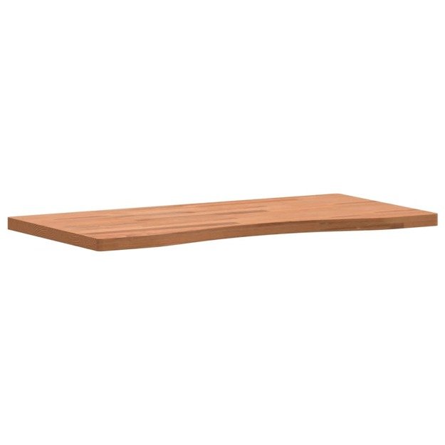 Rašomojo stalo stalviršis, 80x(36–40)x2,5cm, bukmedžio masyvas