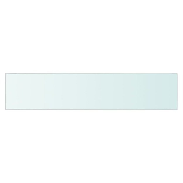 Lentynos plokštė, skaidrus stiklas, 70x15 cm