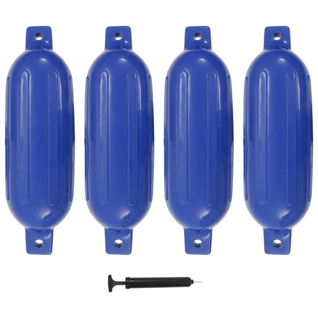 Valties bortų apsaugos, 4vnt., mėlynos, 58,5x16,5cm, pvc