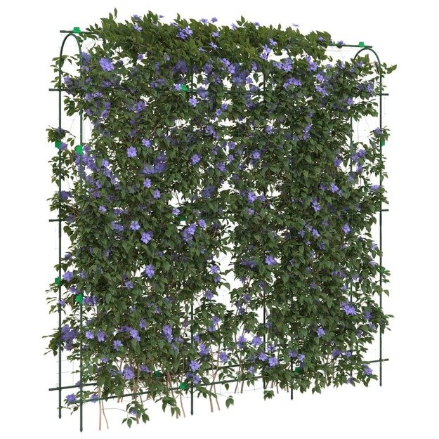 Sodo grotelės vijokliniams augalams, 3vnt., plienas, u forma
