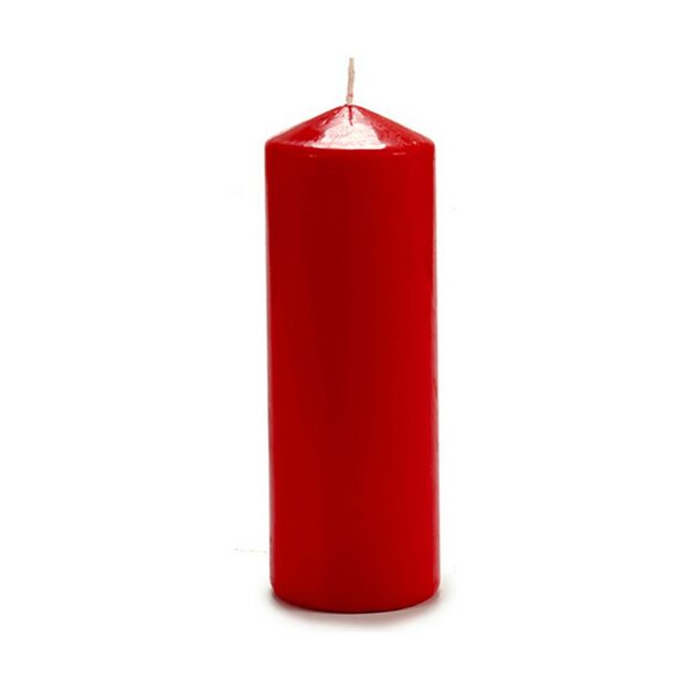 Žvakė 20 cm Raudona Vaškas (4 vnt.)