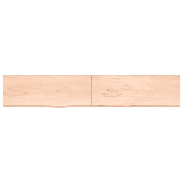 Vonios kambario stalviršis, 220x40x(2–4) cm, medienos masyvas