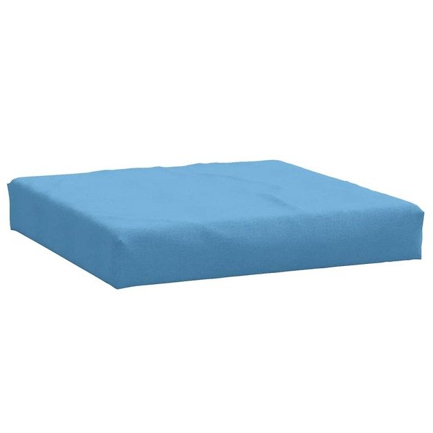 Paletės pagalvėlė, mėlynos spalvos mišinys, 60x60x10cm, audinys