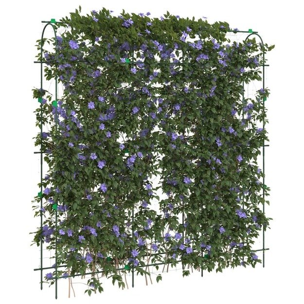 Sodo grotelės vijokliniams augalams, 181x31x182,5cm, plienas