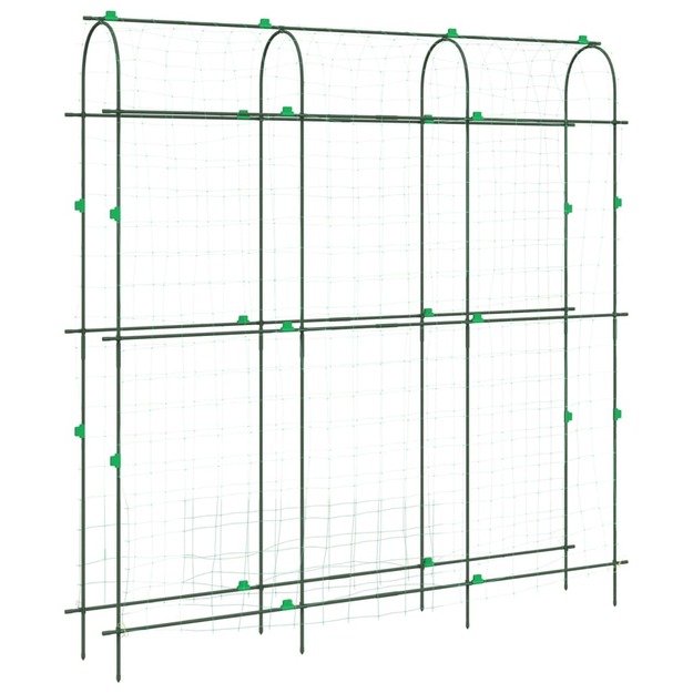 Sodo grotelės vijokliniams augalams, 181x31x182,5cm, plienas