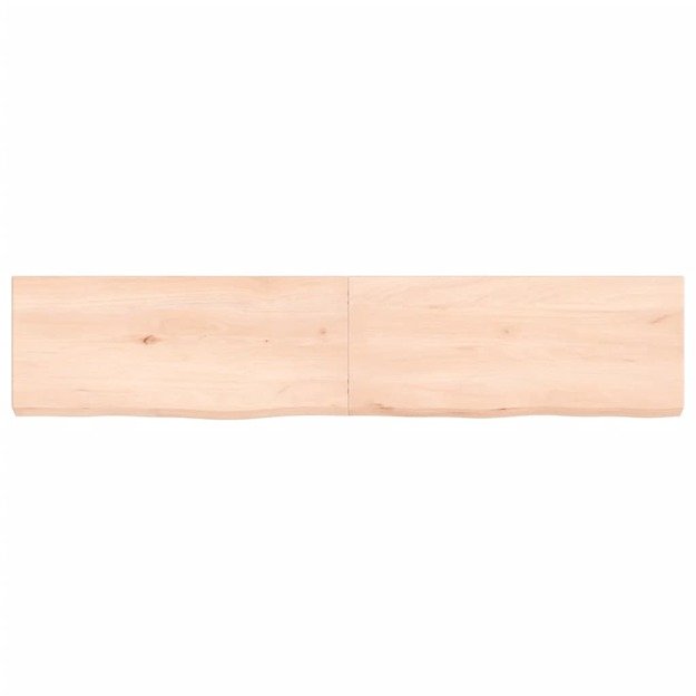 Vonios kambario stalviršis, 140x30x(2–6) cm, medienos masyvas