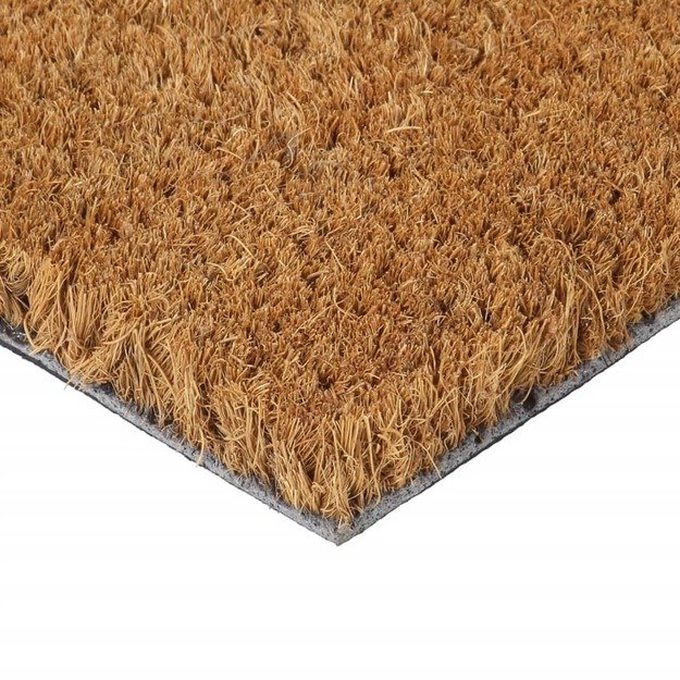 Durų kilimėlis, natūralus, 40x60cm, kuokštuotas kokoso pluoštas