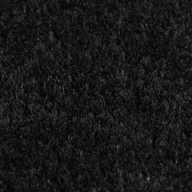 Durų kilimėliai, 2vnt., juodi, 40x60cm, kokoso pluoštas