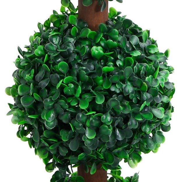 Dirbtinis buksmedis vazone, žalias, 90cm, rutulio formos