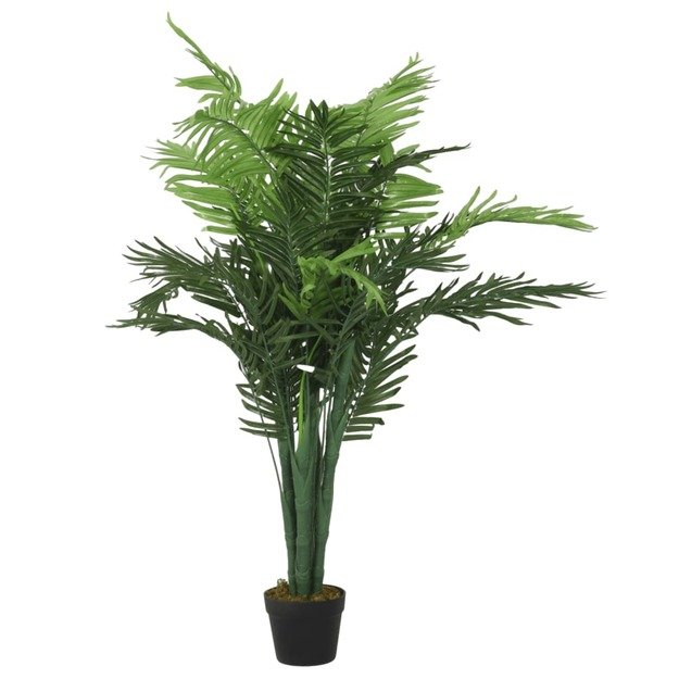 Dirbtinė palmė, žalios spalvos, 80cm, 18 lapų