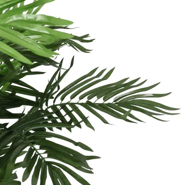 Dirbtinė palmė, žalios spalvos, 80cm, 18 lapų