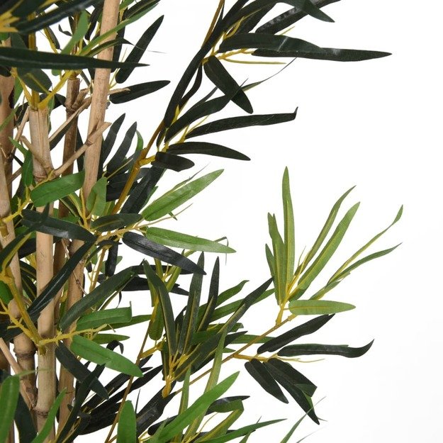 Dirbtinis bambukas, žalios spalvos, 180cm, 1104 lapai