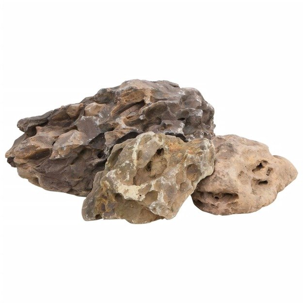 Drakono akmenys, pilkos spalvos, 10kg, 10–40cm