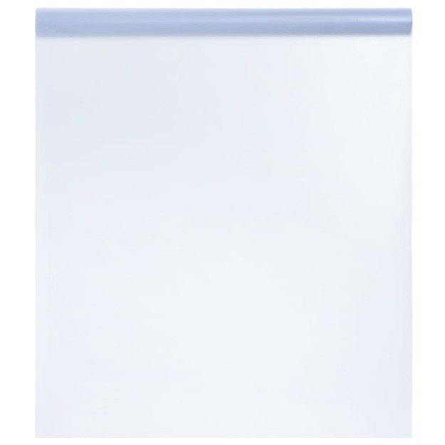 Langų plėvelė, skaidri pilka, 45x500cm, pvc, statinė, matinė