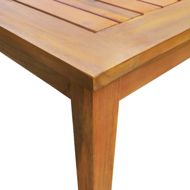Lauko valg. baldų komplektas, 5d., akacijos medienos masyvas