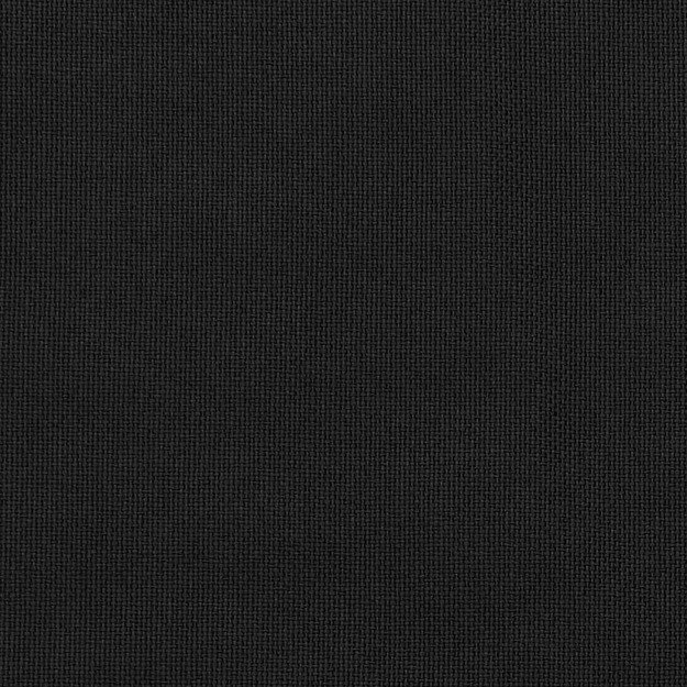 Naktinės užuolaidos su kabliukais, 2vnt., juodos, 140x175cm