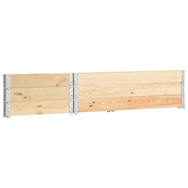 Padėklų apvadai, 3vnt., 50x150cm, pušies medienos masyvas