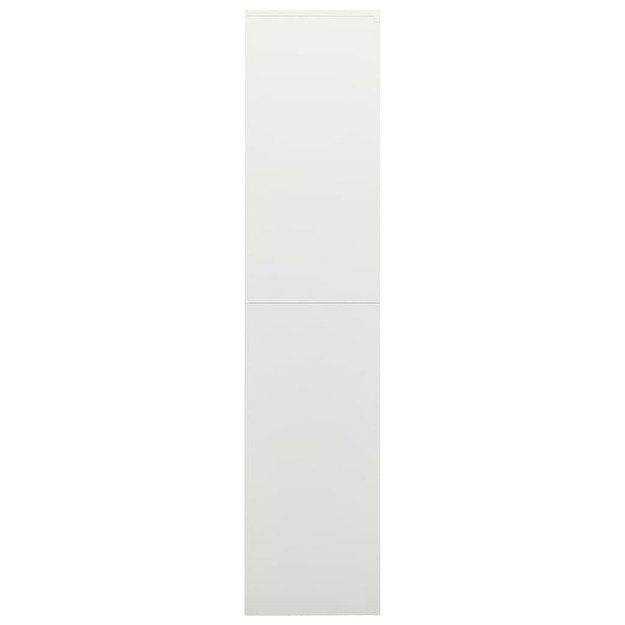 Persirengimo spintelė, baltos spalvos, 90x40x180cm, plienas