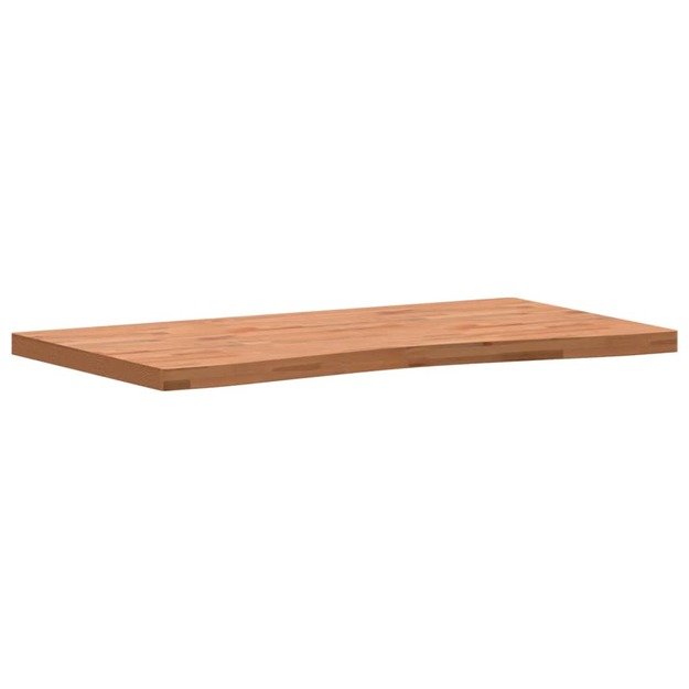 Rašomojo stalo stalviršis, 110x(55–60)x4cm, bukmedžio masyvas