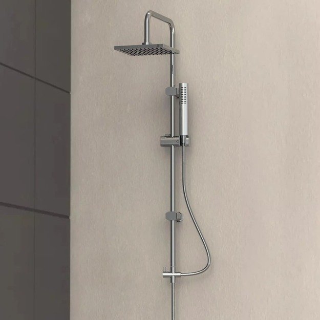 SchÜtte dušo sistema su dvejomis galvutėmis tokyo, kvadratinės