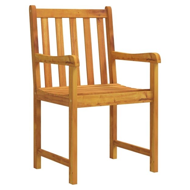 Sodo kėdės, 2vnt., akacijos medienos masyvas