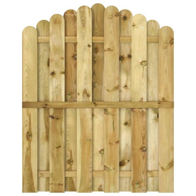 Sodo vartai, 100x125cm, impregnuota pušies mediena