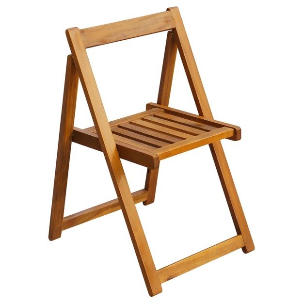 Sulankstomos sodo kėdės, 2 vnt., akacijos mediena
