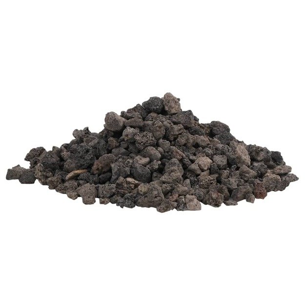 Vulkaninės uolienos, juodos spalvos, 10kg, 1–2cm